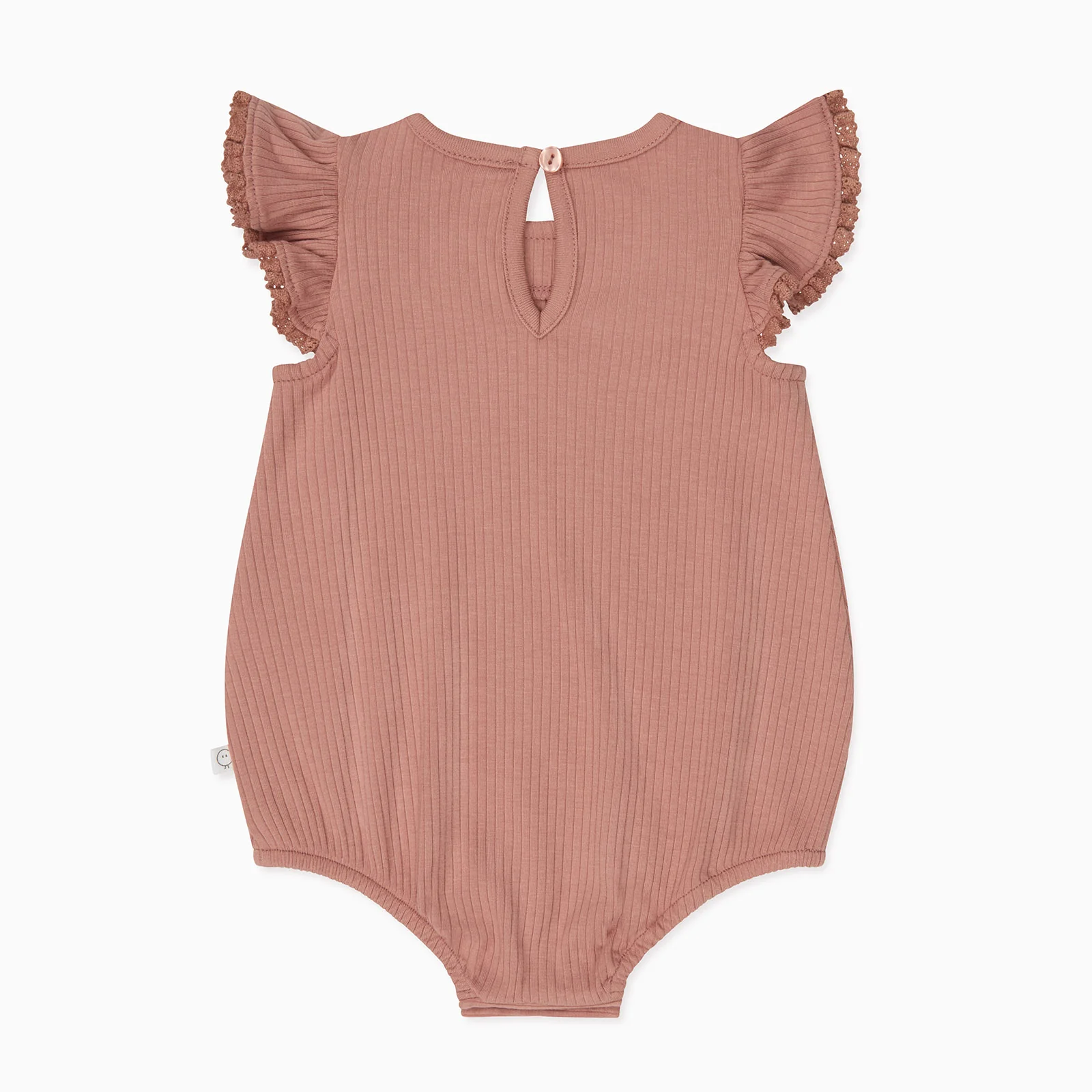 Rose Frilled Ribbed Bloomer - Image 2