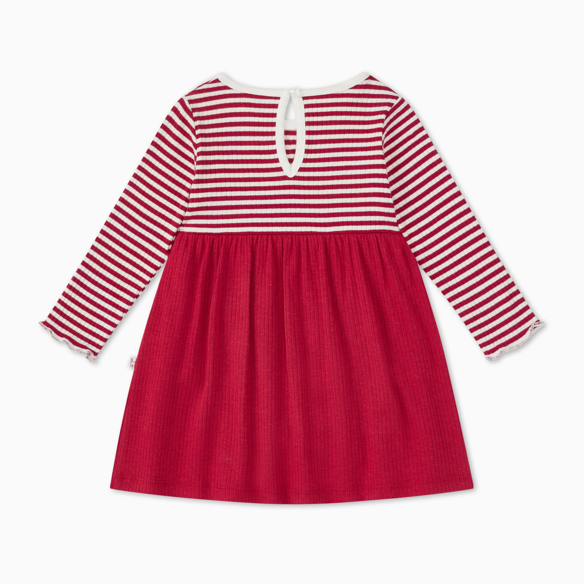 Ruby Stripe Ribbed Dress - Image 4