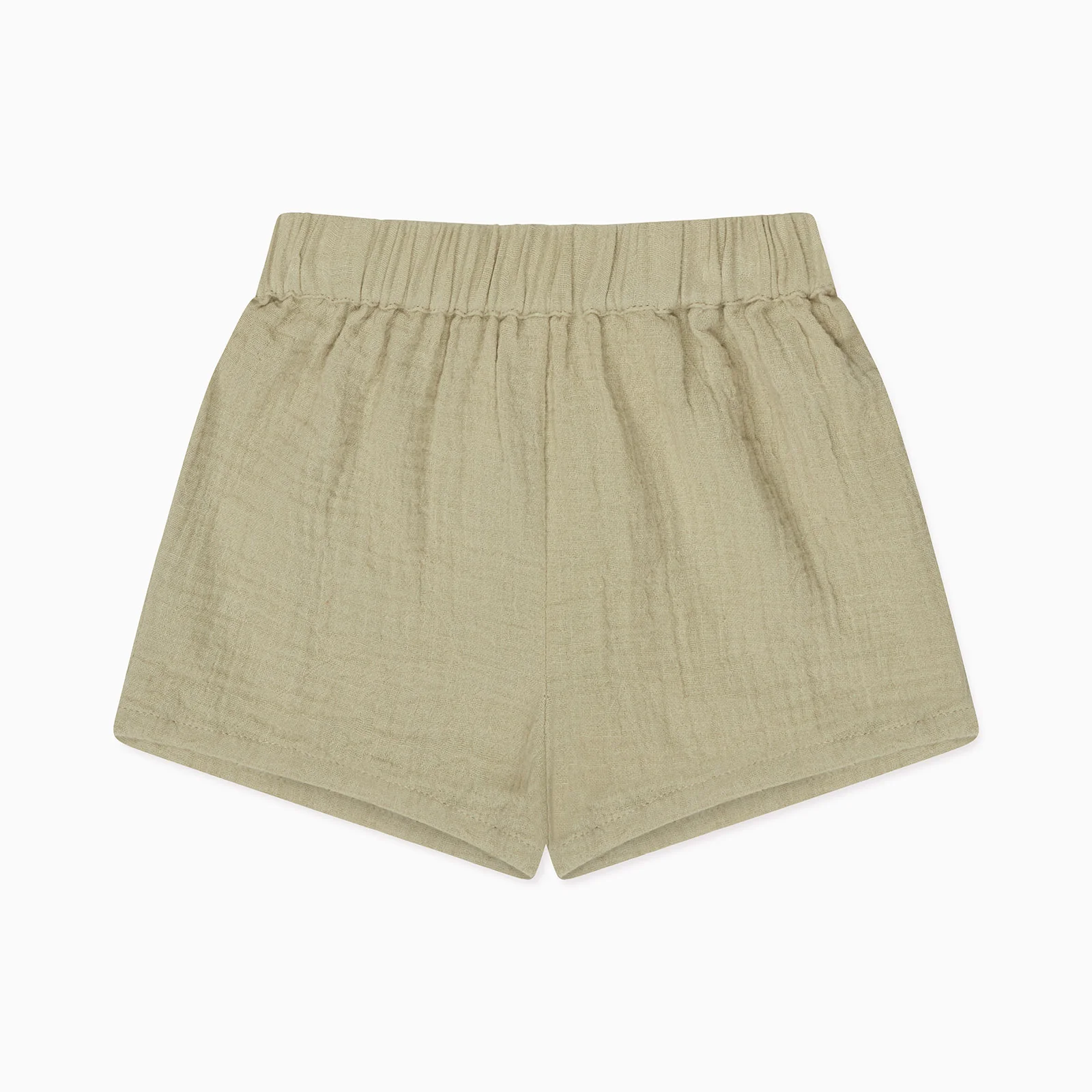 Sage Muslin Short Sleeve Shirt & Shorts Set - Image 5