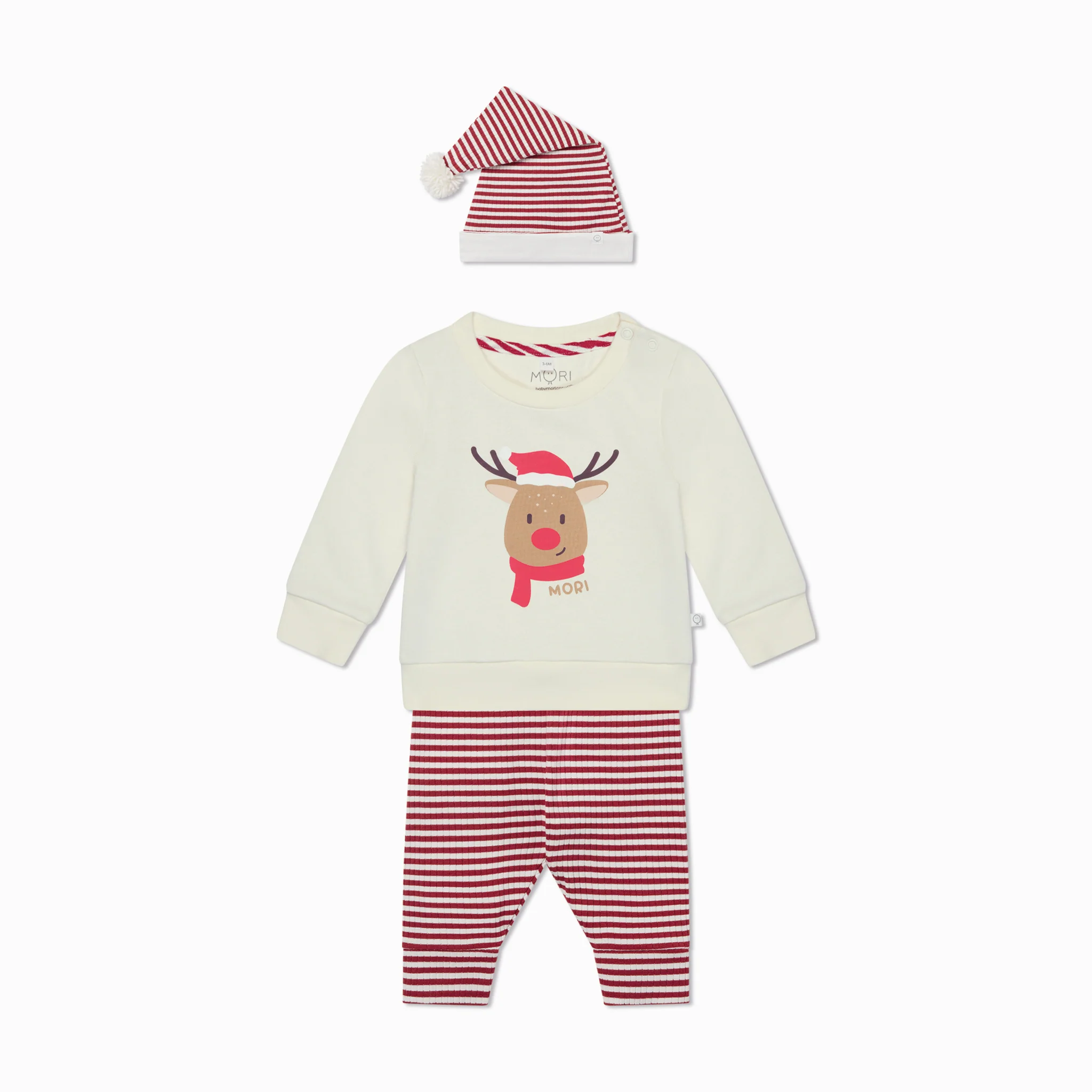 Santa's Sidekick Hat, Sweatshirt & Leggings - Image 2