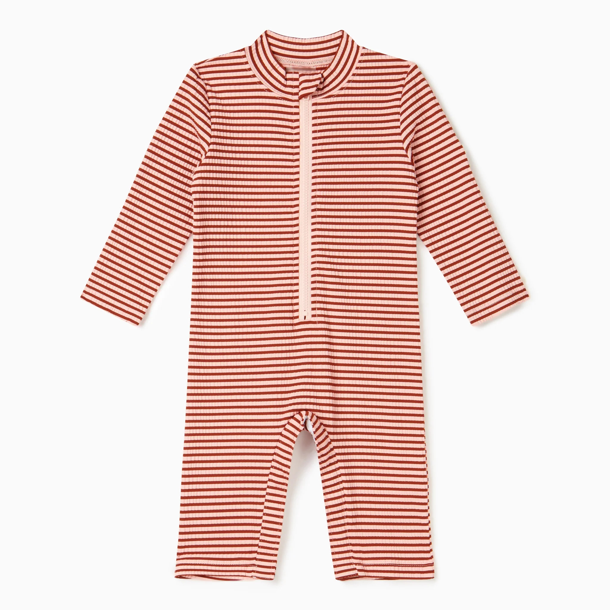 Seersucker Stripe Sun Safe Suit