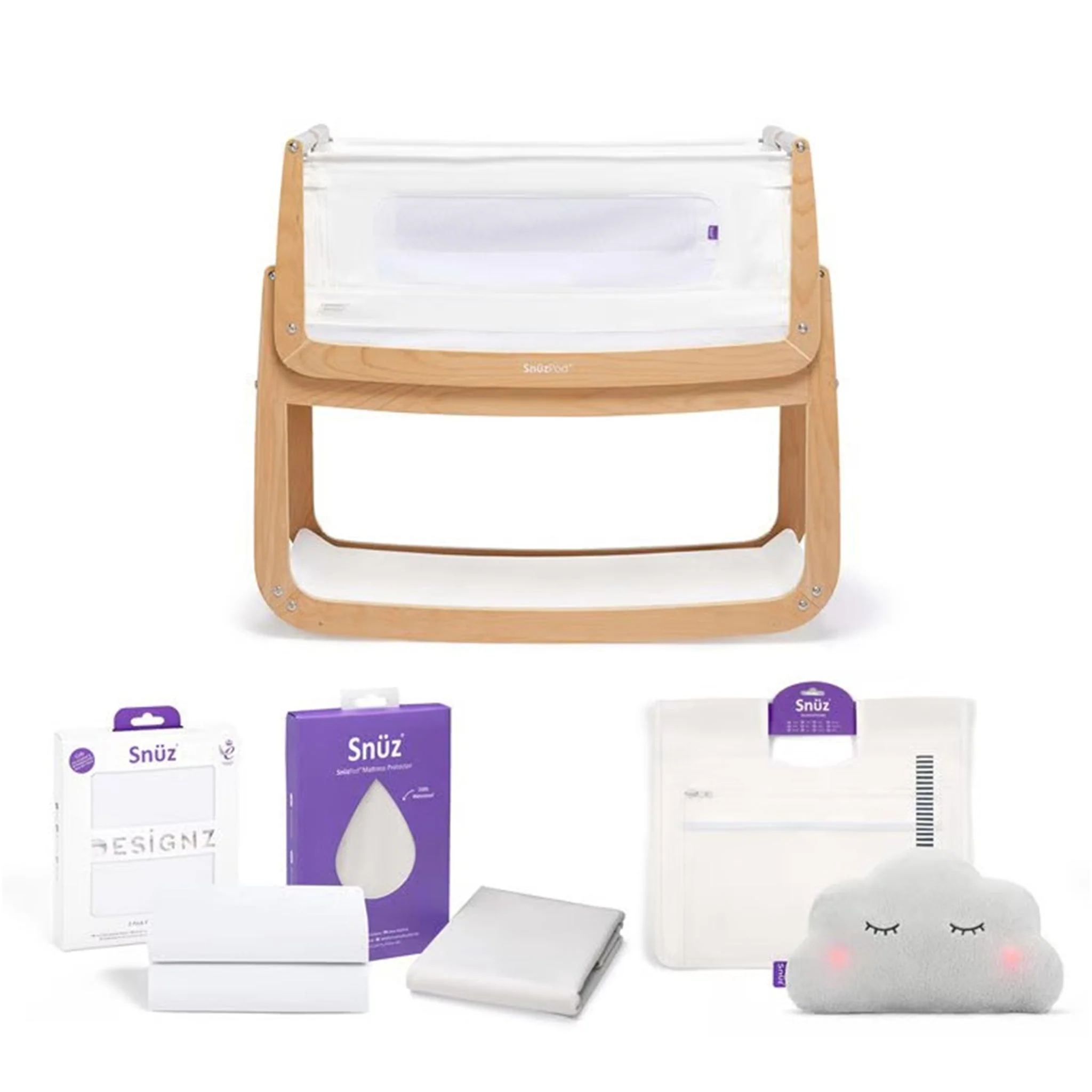 Snüz Snuzpod⁴ Bedside Crib Essential Bundle