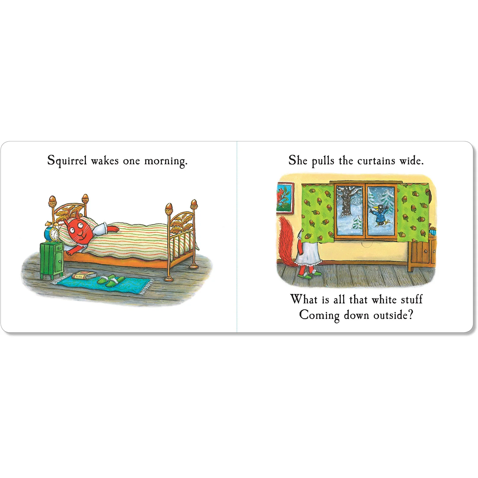 Squirrel's Snowman Lift-the-Flap Board Book - Image 3