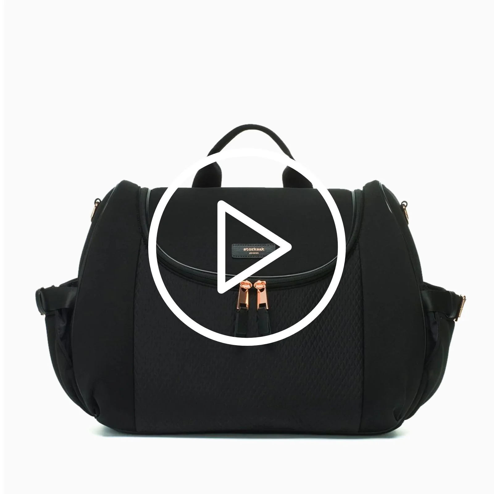 Storksak Poppy Luxe Changing Bag - Black - Image 8