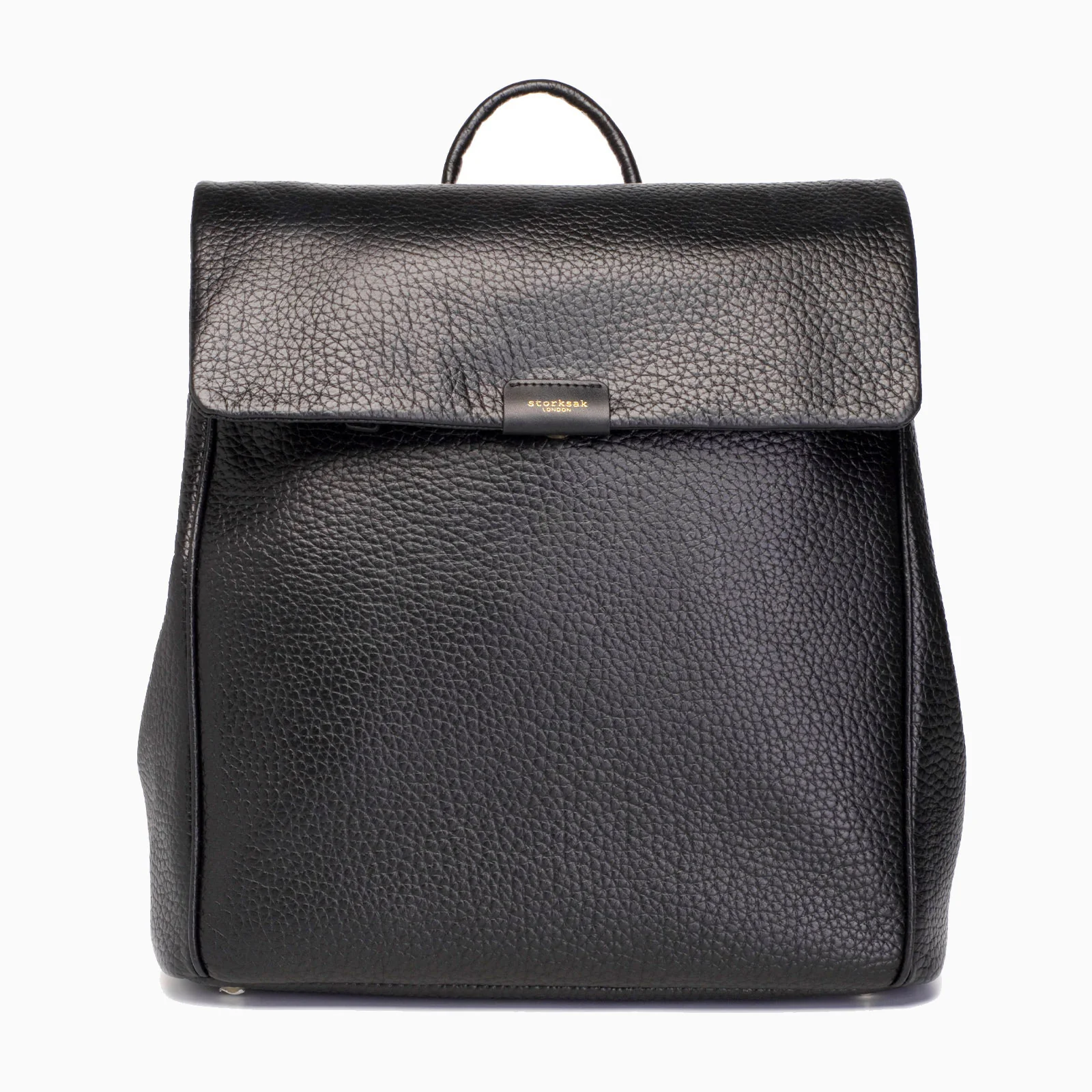 Storksak St James Changing Bag Leather - Black - Image 2