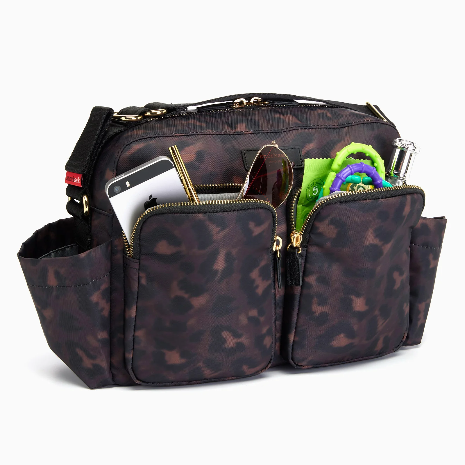 Storksak Stroller Bag - Leopard - Image 4