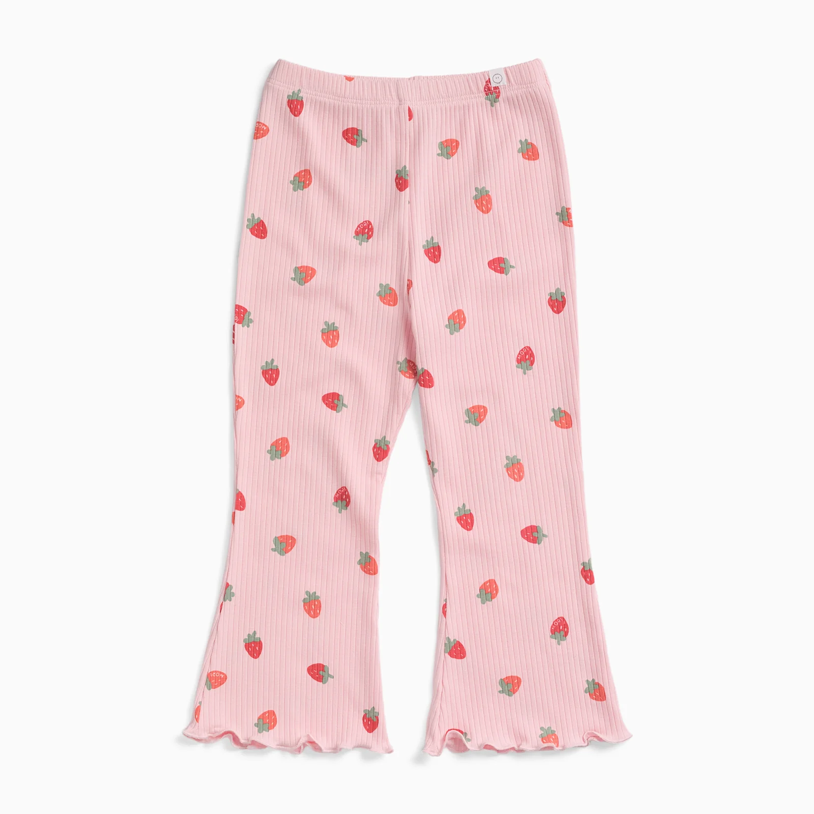 Strawberry Fields Ribbed Flared Trousers - Image 2