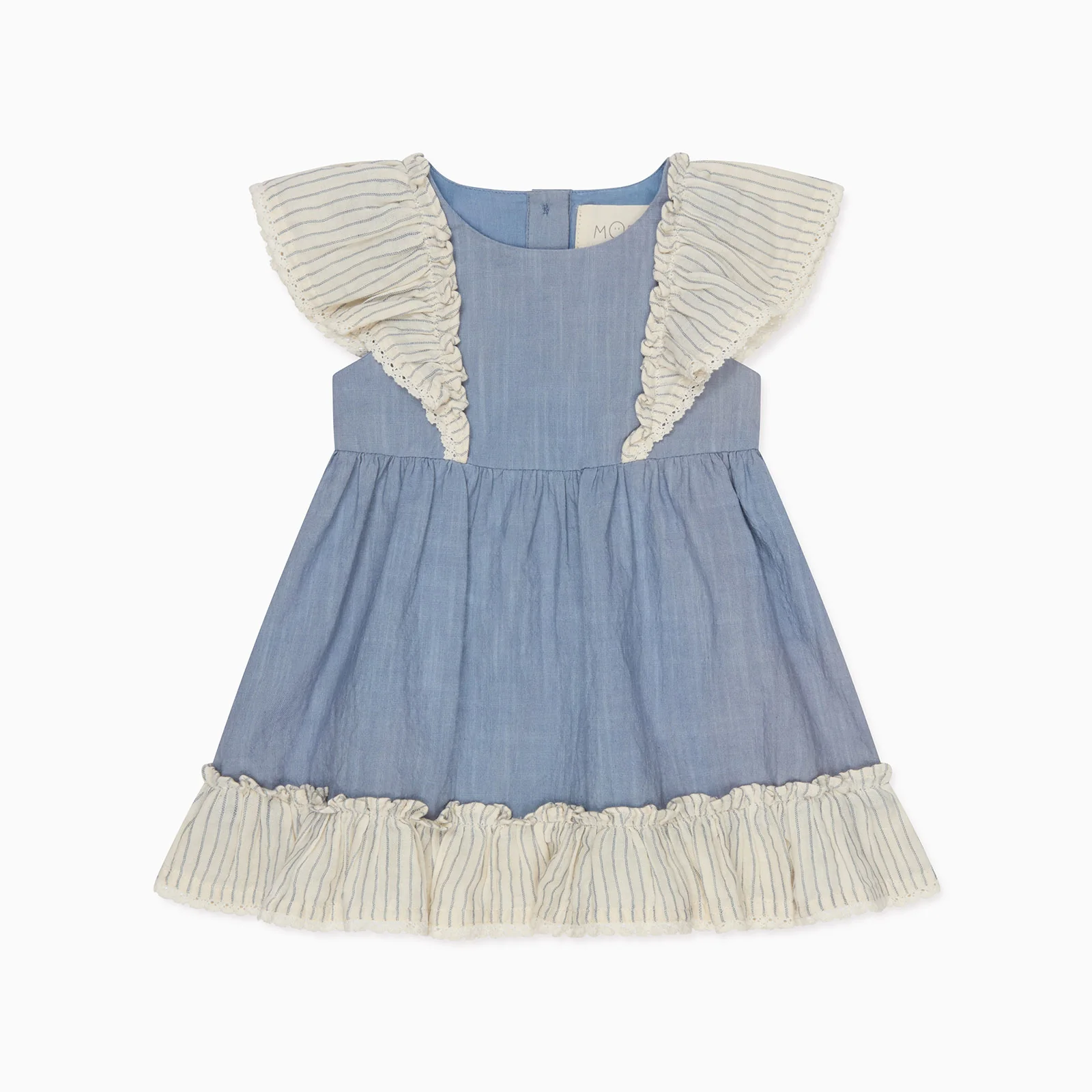 Striped Cotton Dress (& Knickers) - Image 2