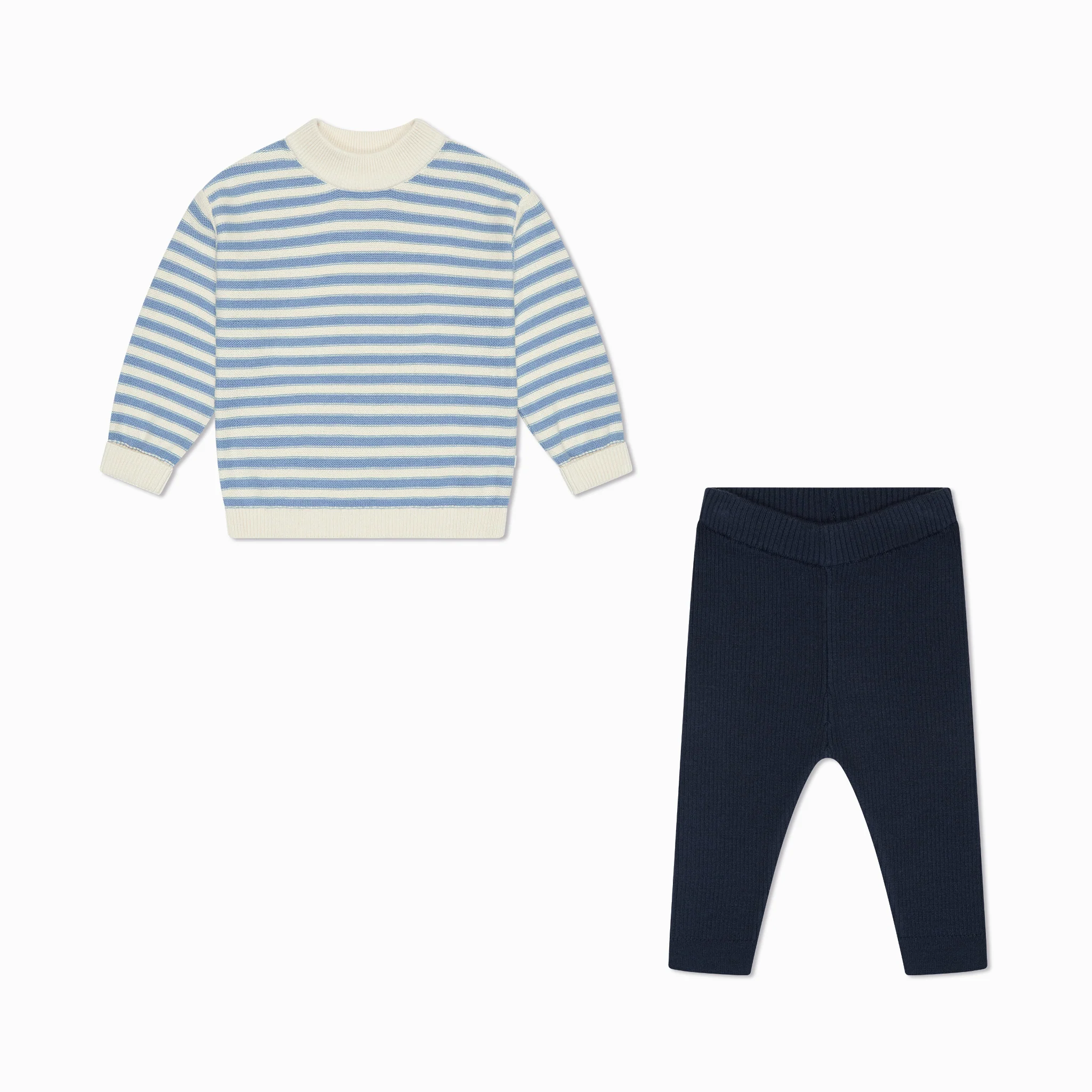 Striped Knitted Jumper & Leggings - Image 2