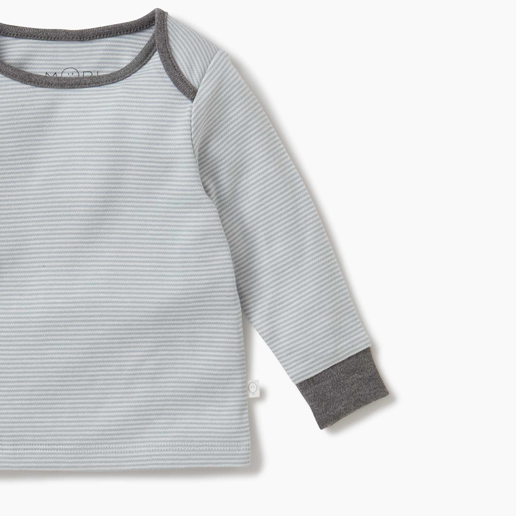Stripey Lunar & Blue T-Shirts & Leggings Set - Image 3