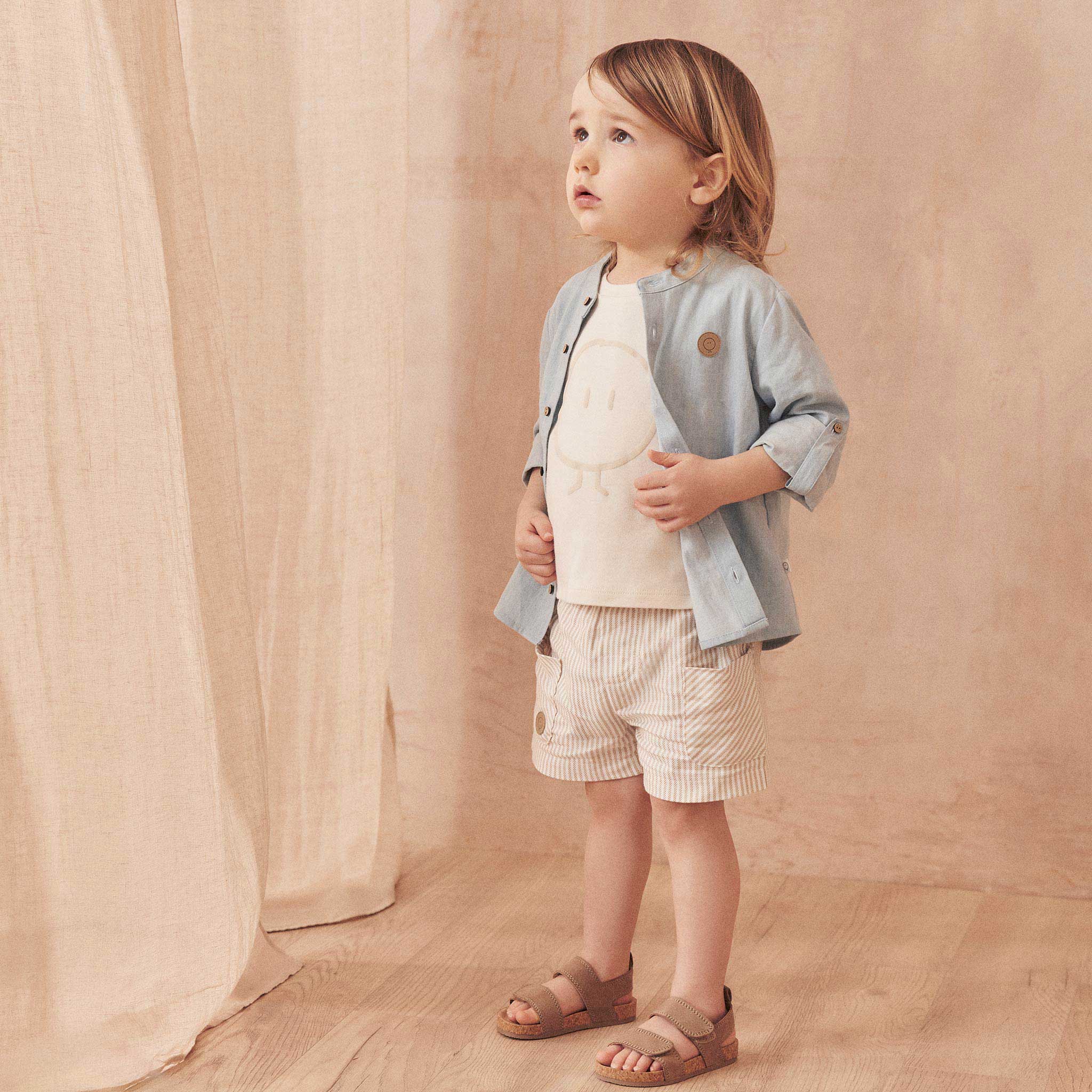 Summer Shirt, T-Shirt & Shorts Outfit