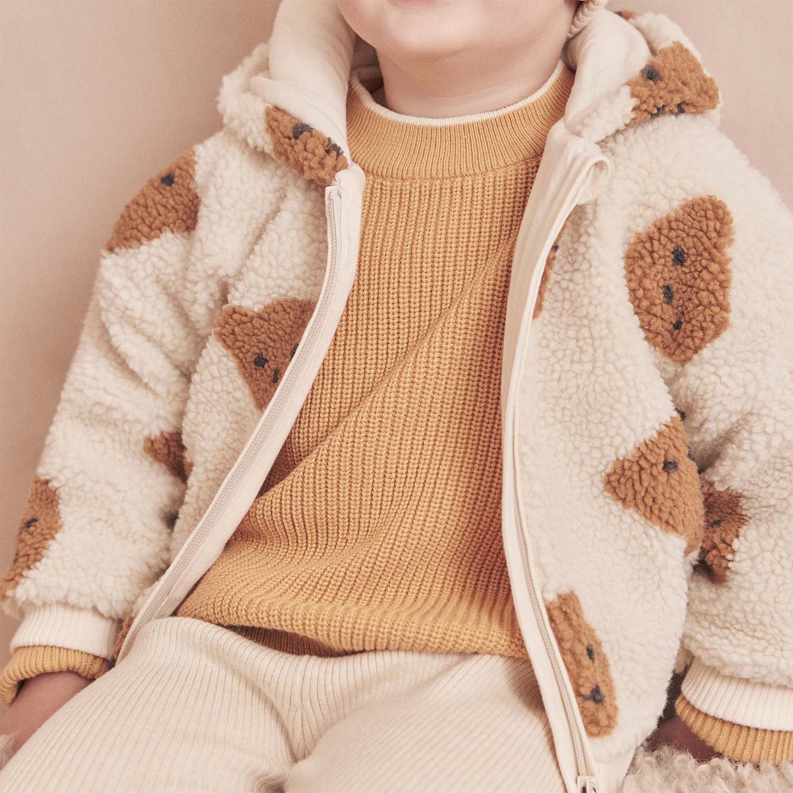 Teddy Bear Hooded Jacket - Image 5