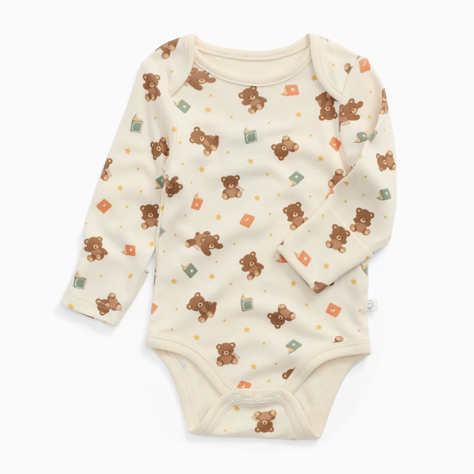 Teddy Bear & Ribbed Long Sleeve Bodysuit 2 Pack - Image 2