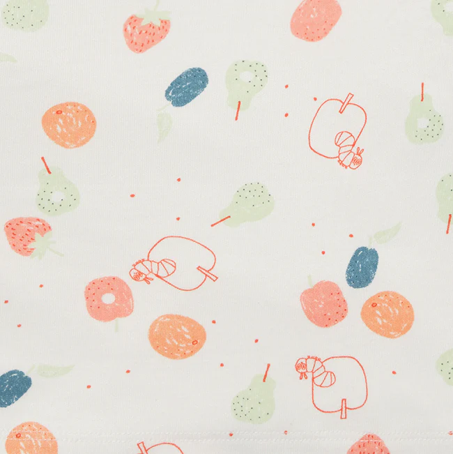 The Very Hungry Caterpillar Print Bodysuit & Romper Outfit - Image 4