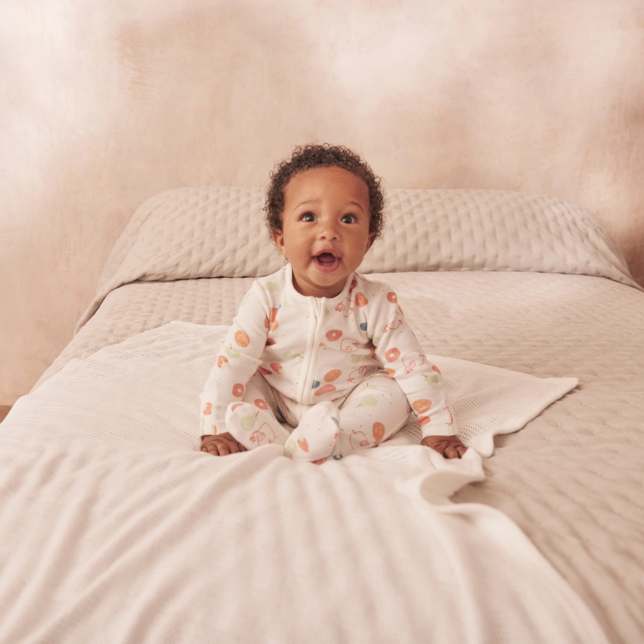 The Very Hungry Caterpillar Print Zip-Up Sleepsuit - Image 5