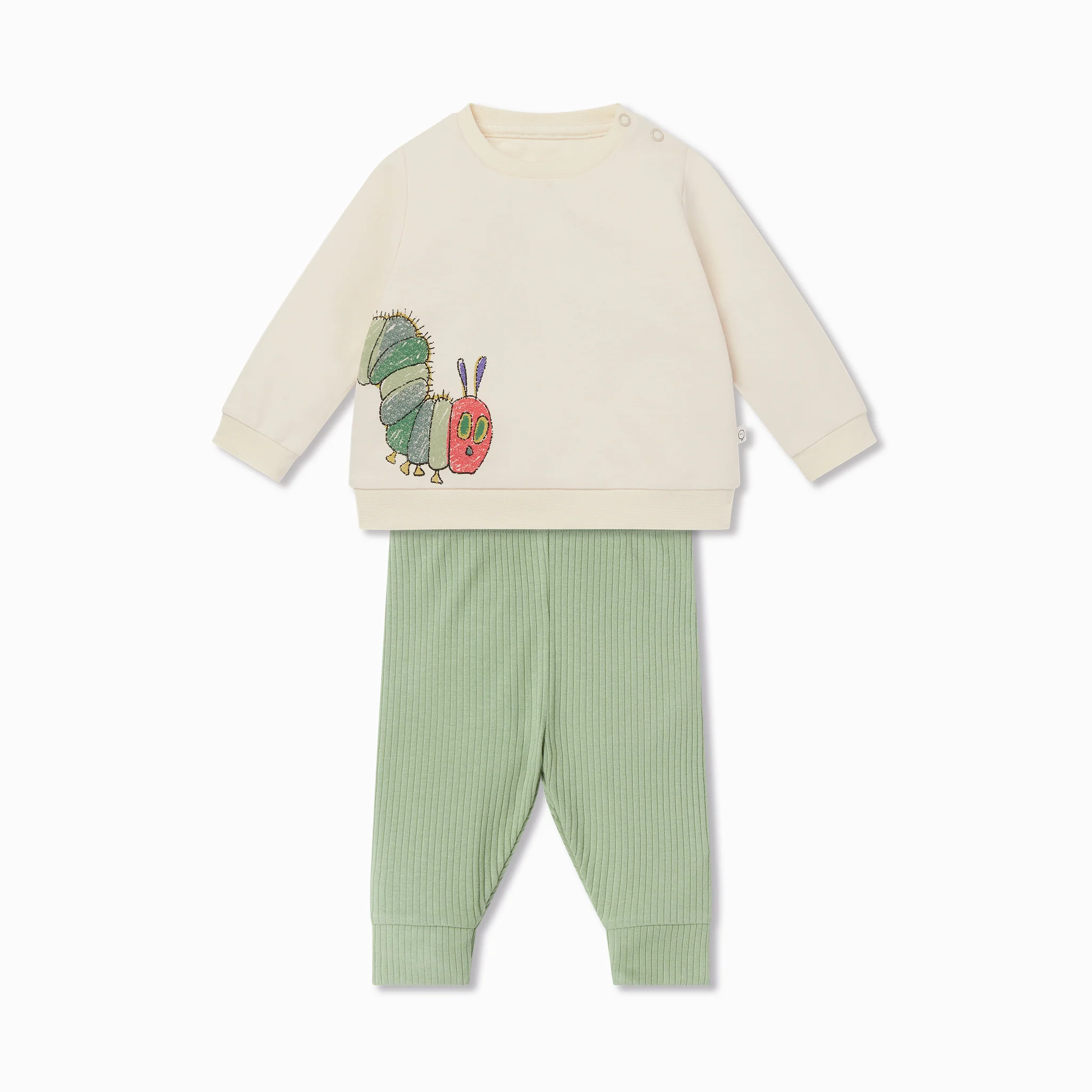 The Very Hungry Caterpillar Sweatshirt & Leggings Outfit - Image 2