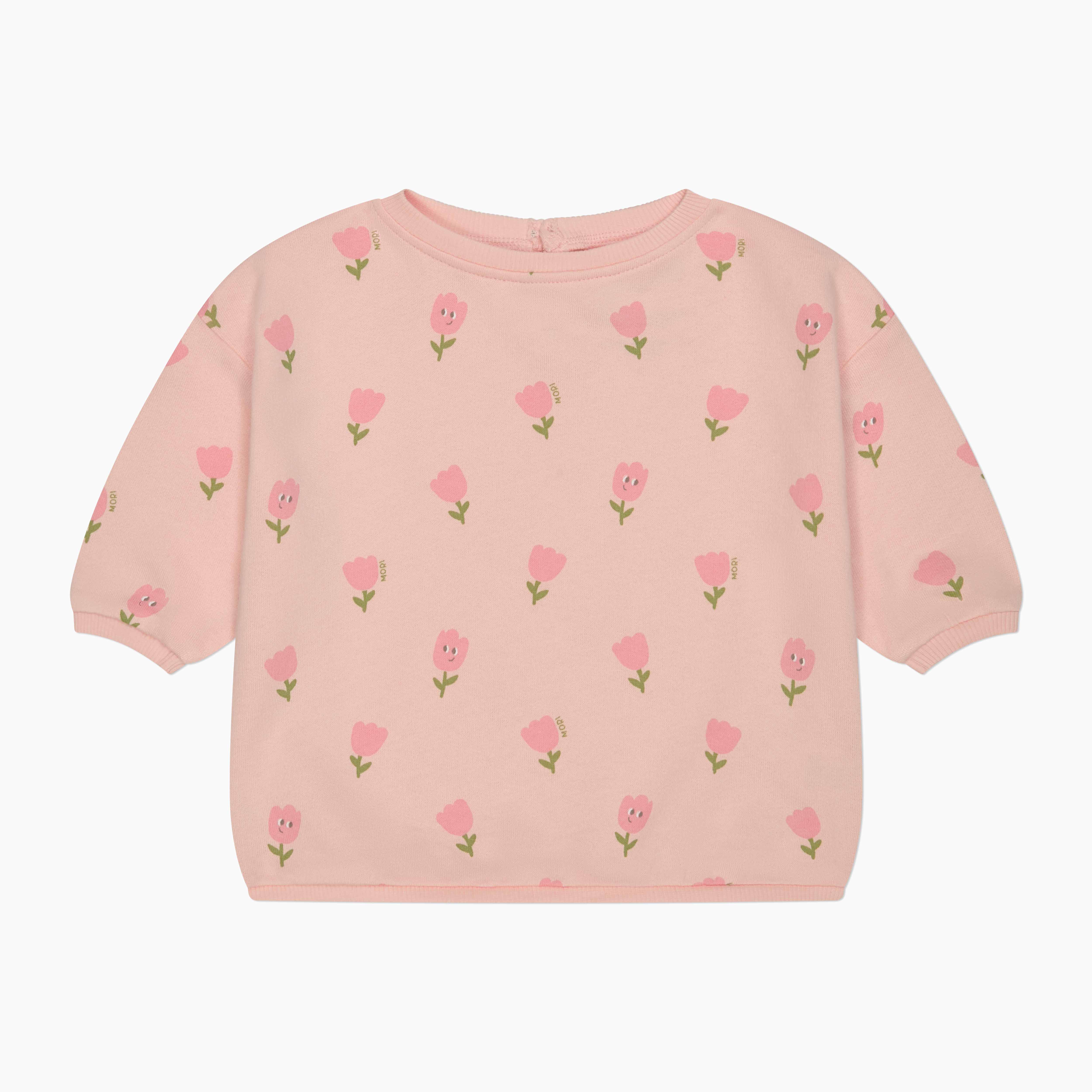 Tiny Tulips Sweatshirt & Leggings Outfit - Image 6