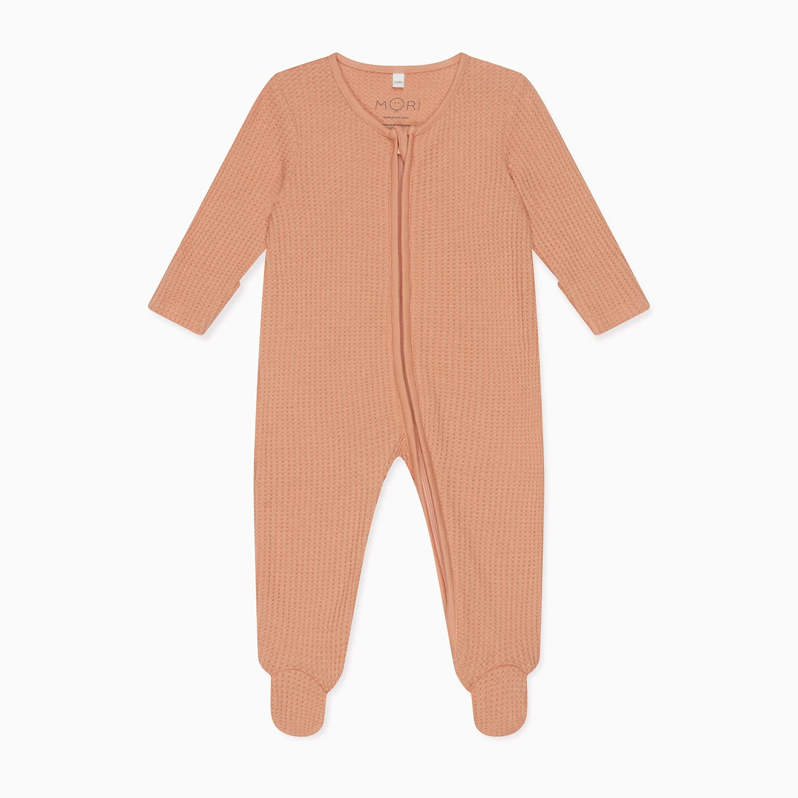 Waffle Clever Zip Sleepsuit - Image 5