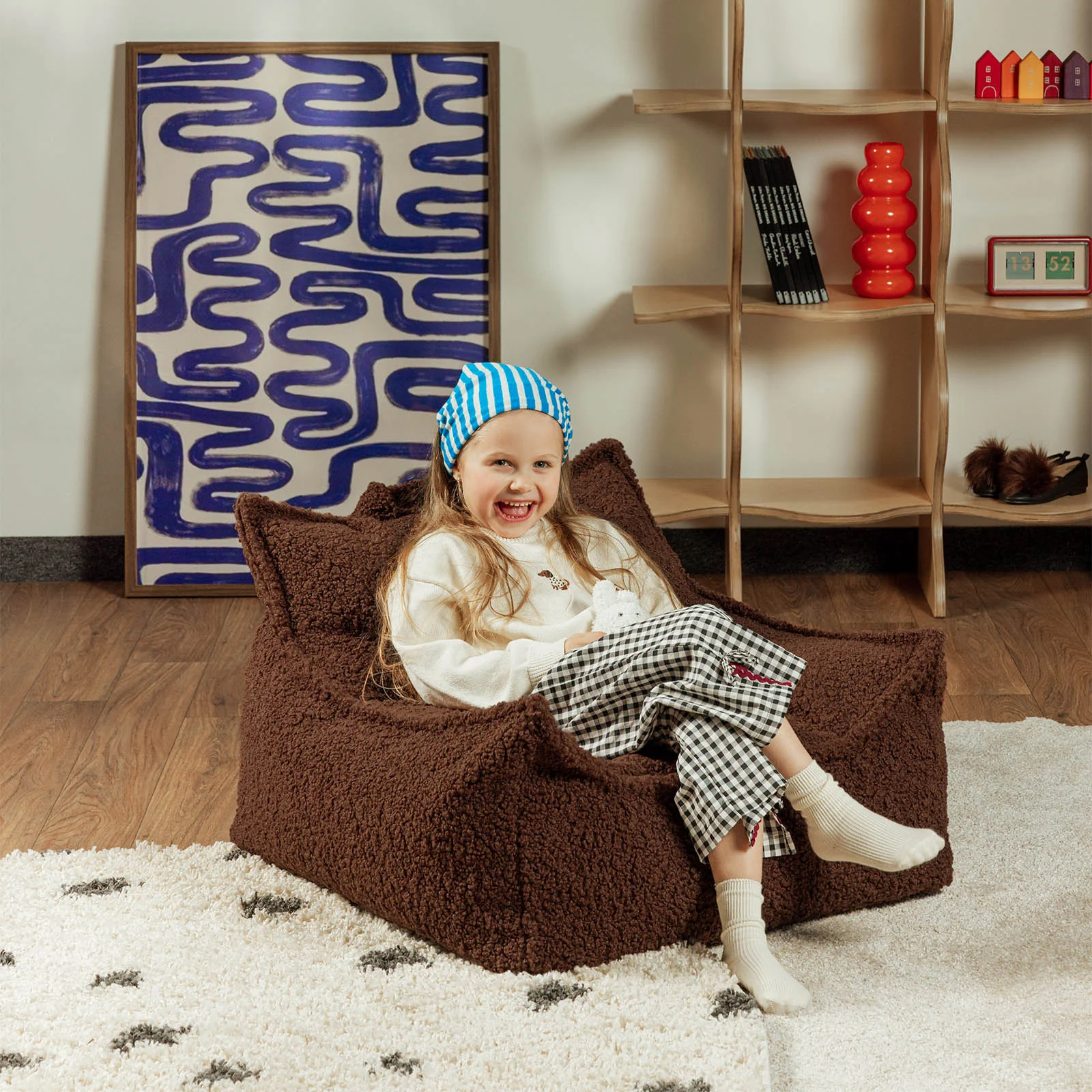 Wigiwama Beanbag Chair - Warm Hazel