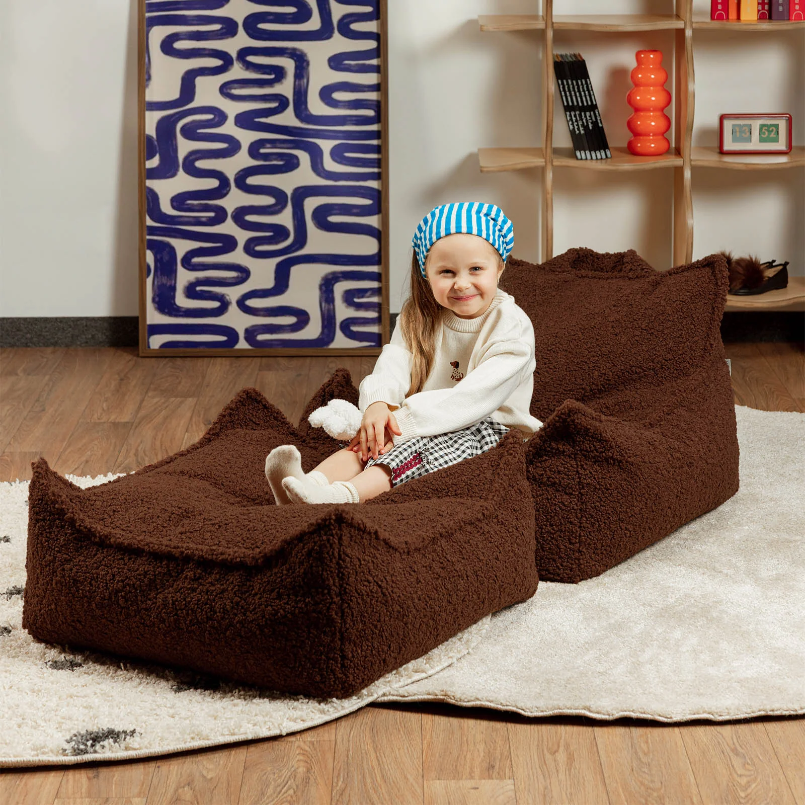 Wigiwama Beanbag Chair - Warm Hazel - Image 6