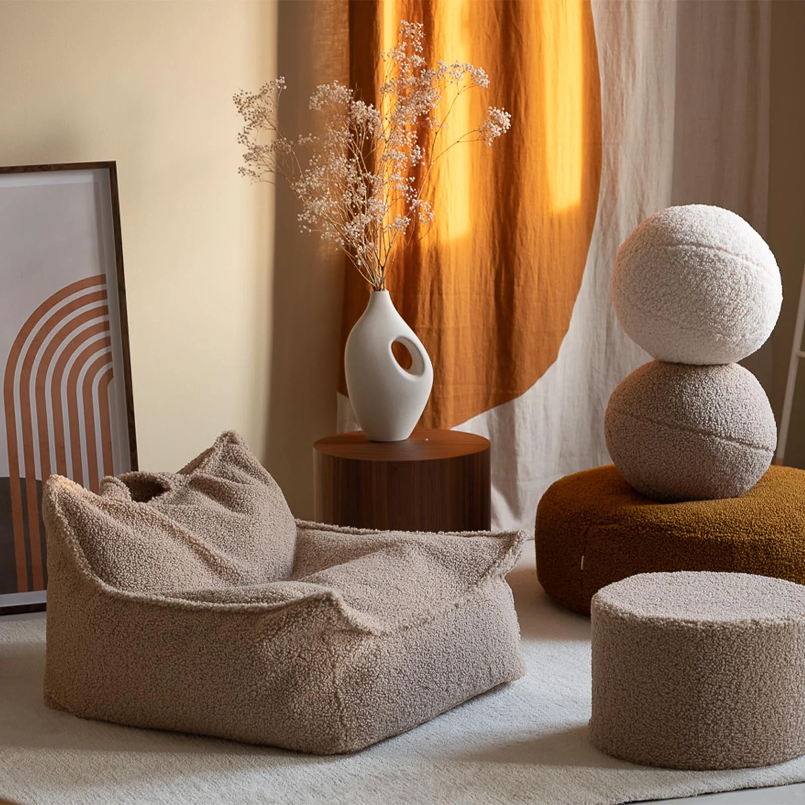 Wigiwama Biscuit Beanbag Chair - Image 5