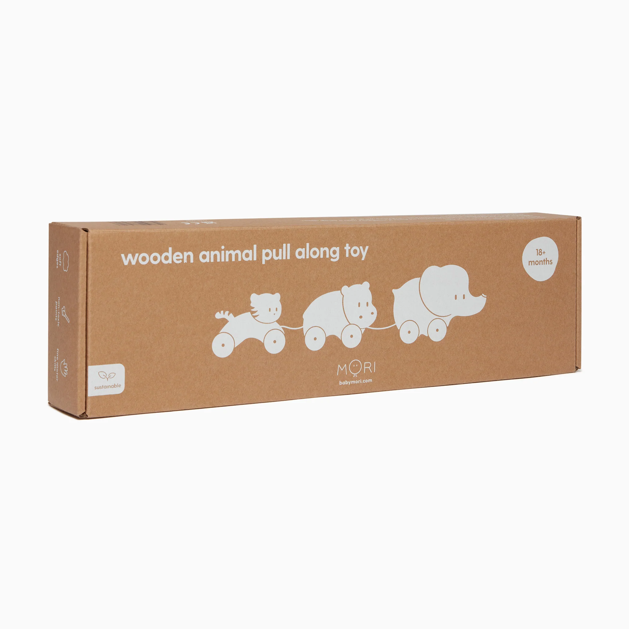 Wooden Animal Pull Along Toy - Image 5