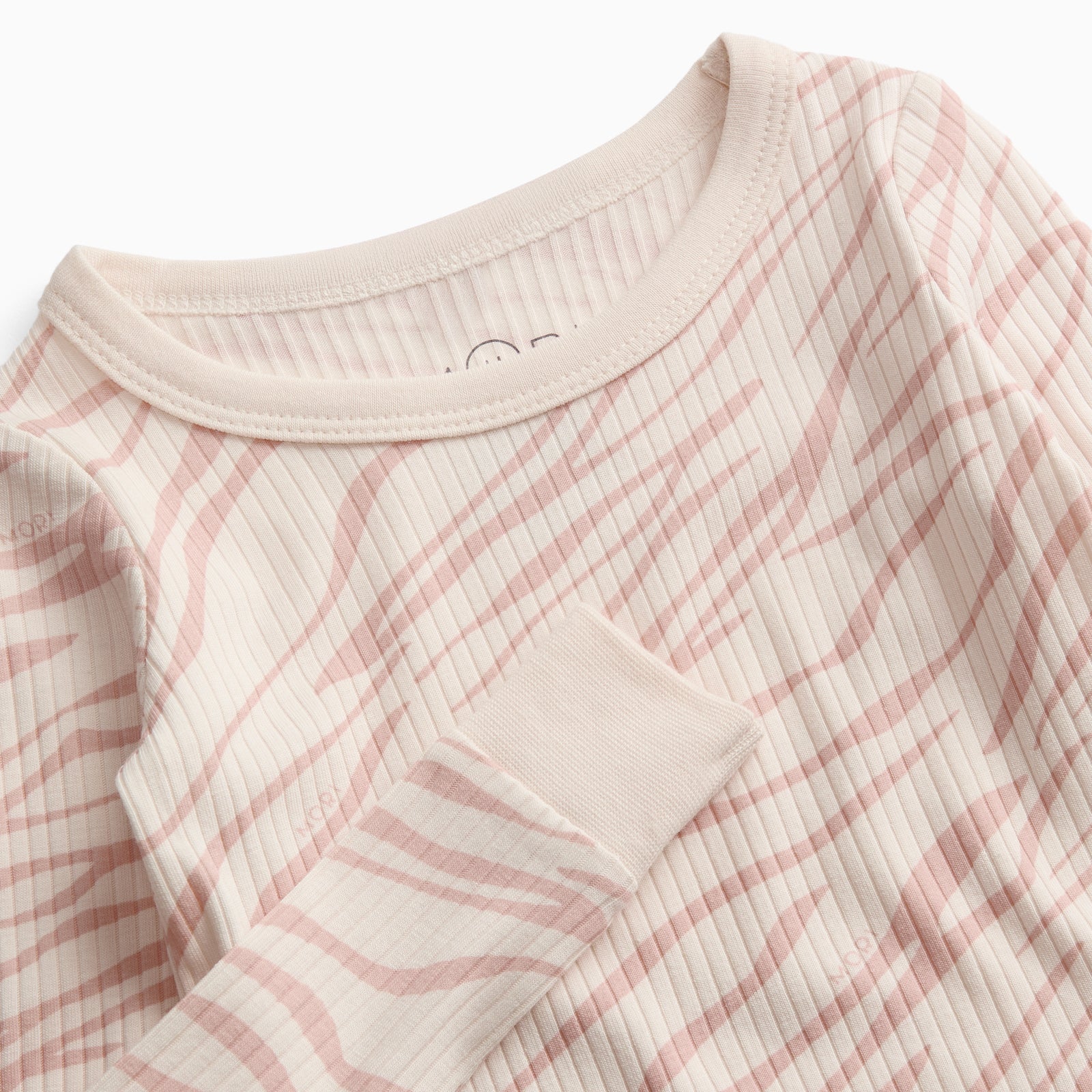 Zebra Sands Ribbed Pyjamas - Image 4