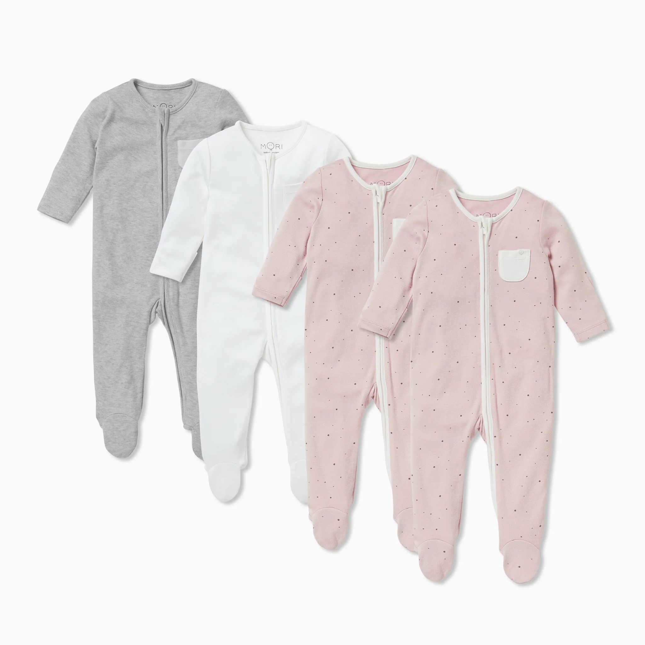 Clever Zip Sleepsuit 4 Pack - Image 10