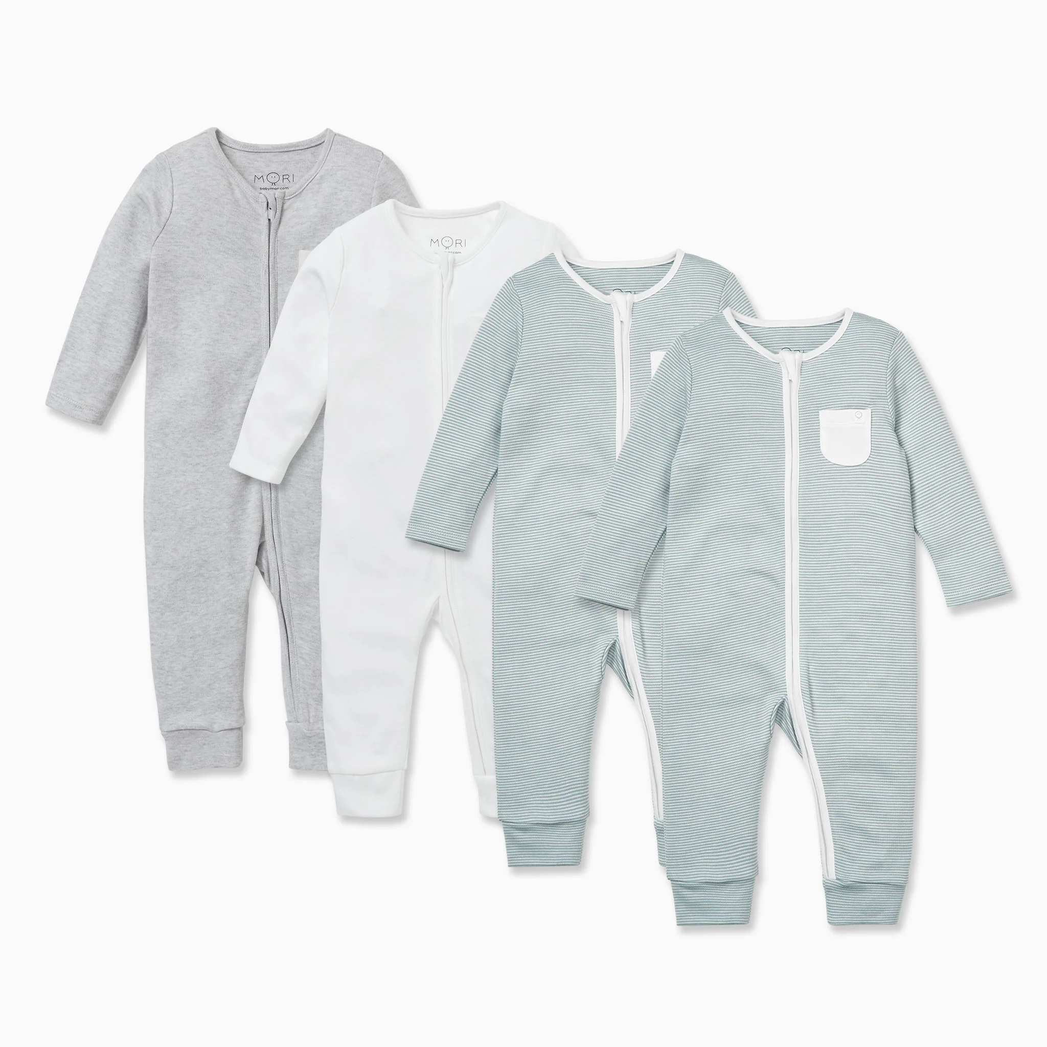 Clever Zip Sleepsuit 4 Pack - Image 16