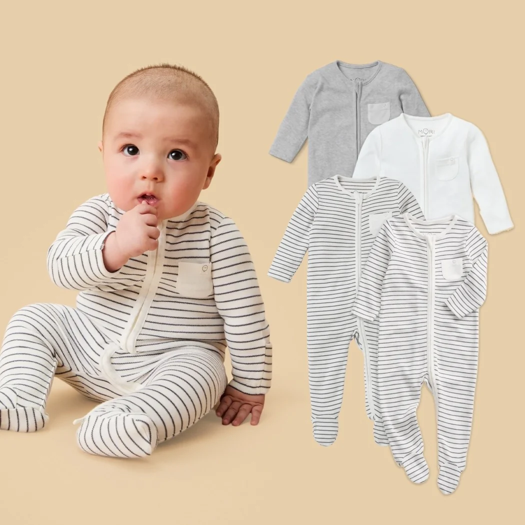 Clever Zip Sleepsuit 4 Pack - Image 5