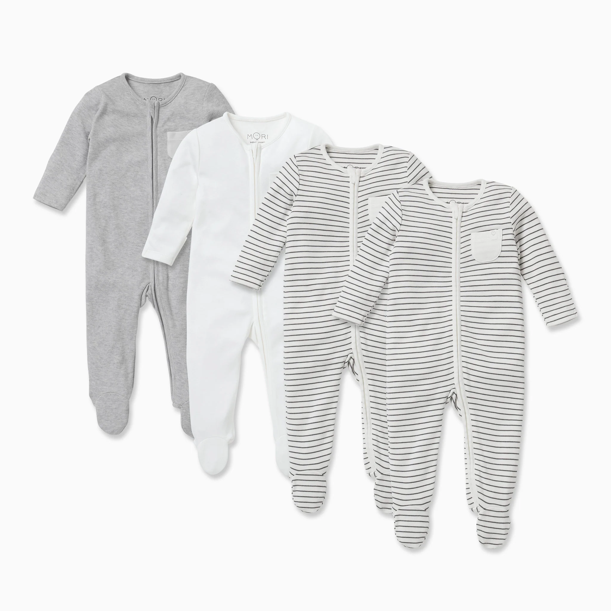 Clever Zip Sleepsuit 4 Pack - Image 6